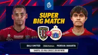 Link Live Streaming BRI Liga 1 : Bali United Vs Persija Jakarta di Vidio Malam Ini. (Sumber : dok. vidio.com)