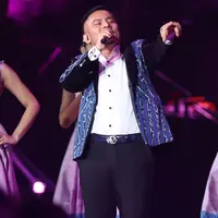 "Yang senangnya lagi anakku ini laki-laki, menjadi pelengkap dan aku bersyukur banget," ujar Judika saat berbincang di Istora Senayan, Jakarta, Senin (11/1/2016). (Andy Masela/Bintang.com)