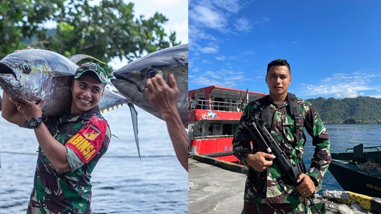 6 Potret Aprilia Manganang saat Pakai Seragam Dinas TNI, Makin Gagah