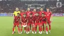 Pemain Timnas Indonesia bersiap jelang laga lanjutan putaran ketiga kualifikasi Piala Dunia 2026 zona Asia grup C melawan China di Stadion Utama Gelora Bung Karno, Jakarta, Kamis (5/6/2025). (Liputan6.com/Angga Yuniar)