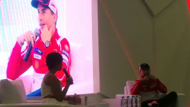 Pembalap Ducati Corse, Jorge Lorenzo