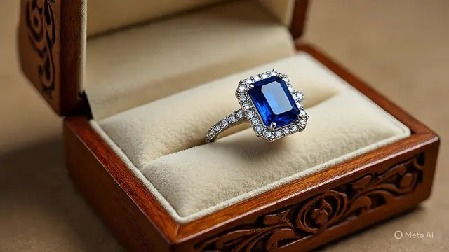 Model Cincin Blue Sapphire Terbaru