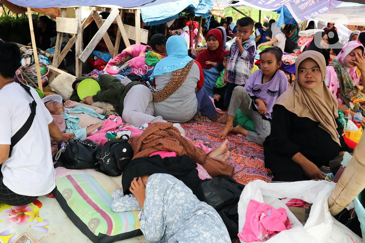 Melihat Posko Pengungsian Warga Terdampak Gempa Cianjur
