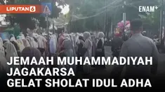 Ribuan Jemaah Muhammadiyah di Jagakarsa Lakukan Sholat Idul Adha di Masjid Al Bayyinah dan El Syifa