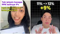 PPN dari 11% Jadi 12% Bukan Naik 1% Melainkan 9%, Jerome Polin Jelaskan Perhitungannya