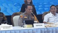 Kapolda Metro Jaya Irjen Asep Edi Suheri saat konferensi pers pemusnahan 1,14 ton narkoba hasil sitaan selama tiga bulan di Jakarta. (Foto: Liputan6.com/Ady Anugrahadi).