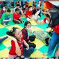 J&T Express membagikan 35 Paket Kebahagiaan bagi Anak-anak Penyandang Disabilitas di Bawah Naungan Komunitas Lovely Hands (Foto: Istimewa)