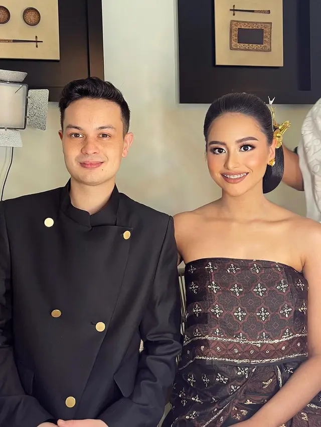 6 Potret Prewedding Amanda Khairunnisa dan Calon Suami Asal Inggris dengan Busana Adat Jawa