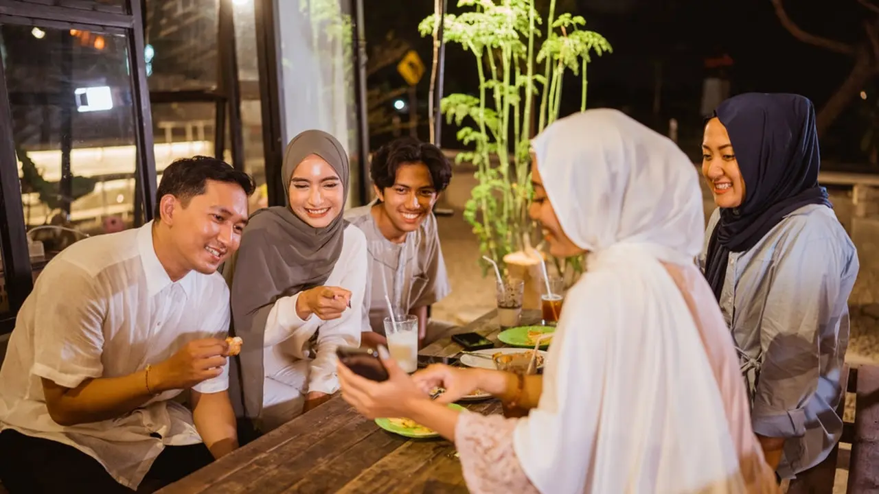 Ilustrasi bukber