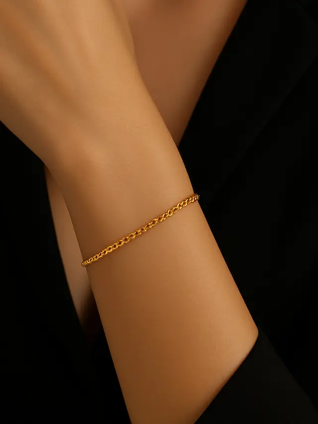 Pilihan Gelang Emas Lipan Kecil Tren Terbaru 2025