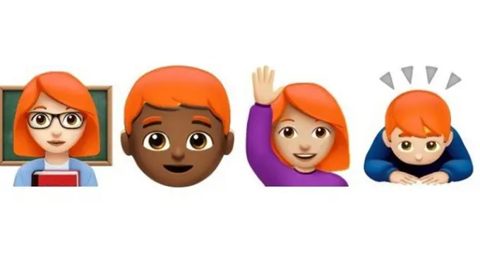 Siap-siap, Emoji si Rambut Merah Akan Segera Hadir