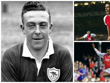 Dari Liam Brady sampai Robert Pires, inilah 6 pesepak bola bernomor 7 terbaik di Arsenal. (AFP-Squawka)