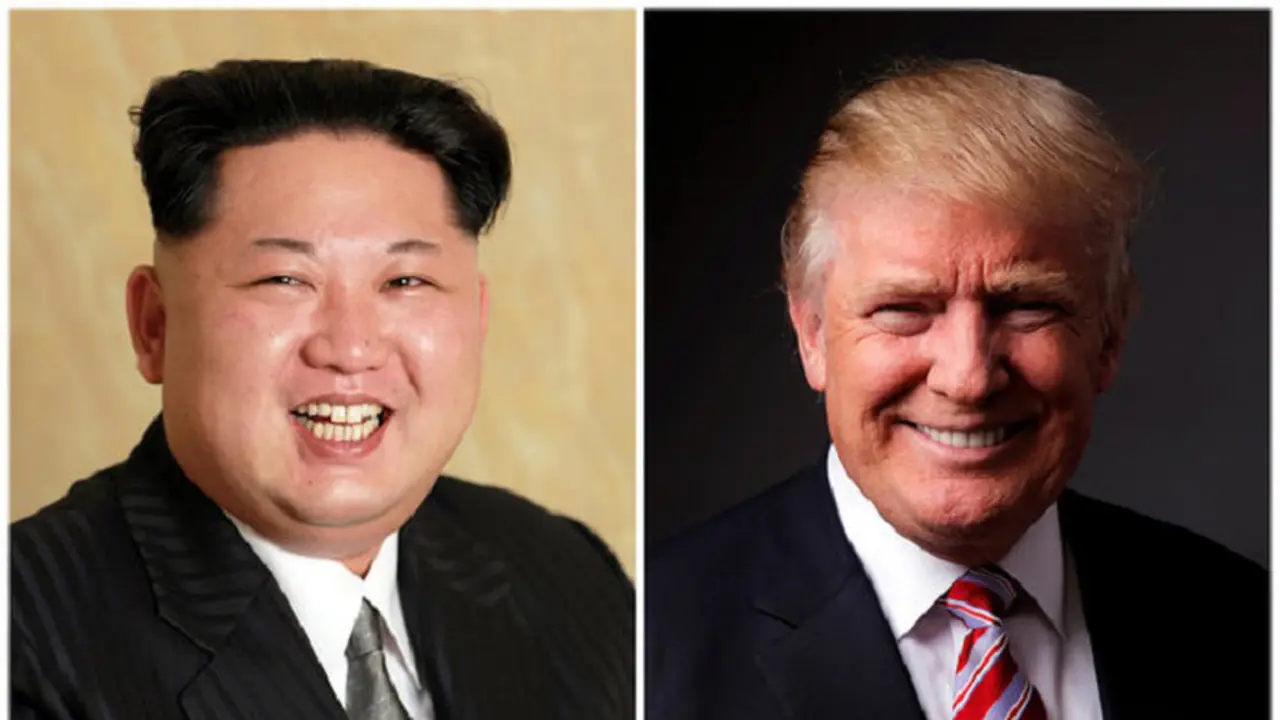 Kim Jong-un dan Donald Trump