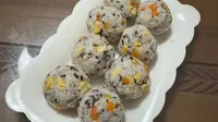 Resep Nasi Kepal Nori Telur untuk Siapkan Menu Bekal Sat Set