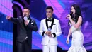 Malam Grand Final Konser Kemenangan Dangdut Academy 4 (DA 4) telah berlangsung di Studio 5 Indosiar, Jakarta Barat, Jumat (19/5/2017). Dua finalis berhasil tampil memukau di malam final tersebut, yakni Fildan dan Putri. (Deki Prayoga/Bintang.com)