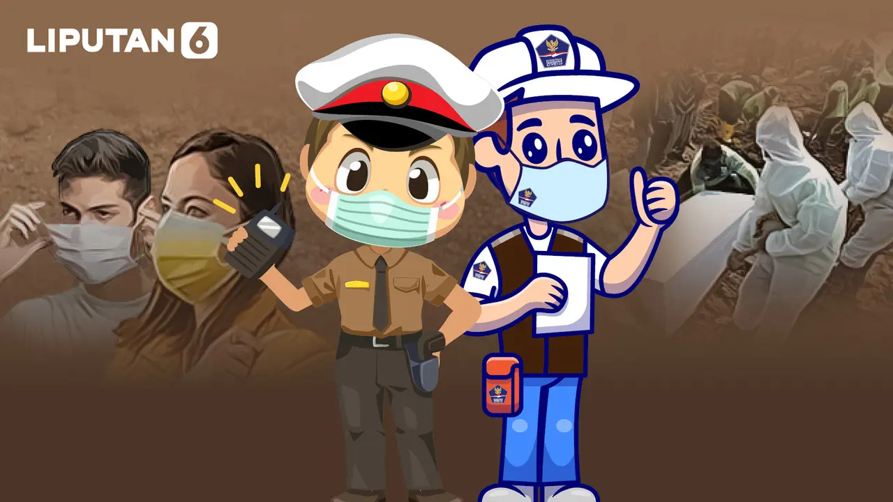 Banner Infografis Pakai Masker Harga Mati, Tidak Pakai Bisa Mati