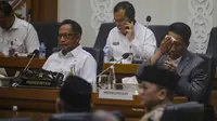 Mendagri Tito Karnavian hadir bersama Menteri Hukum dan HAM Supratman Andi Agtas. (merdeka.com/Arie Basuki)