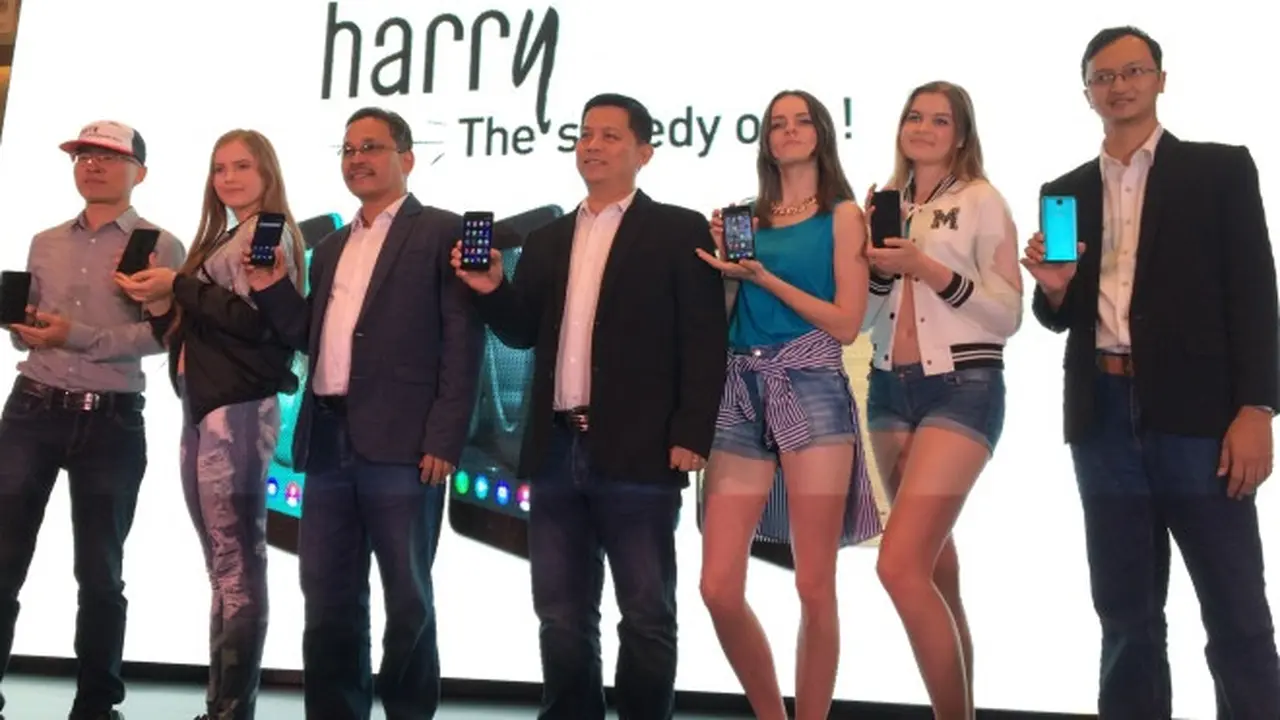 Peluncuran Wiko Harry. Liputan6.com/Andina Librianty