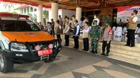 Dukung Pengutan Prokes, BNPB Lepas Mobil Masker ke Wilayah Aceh (BNPB)