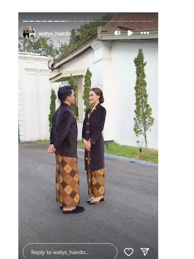 8 Potret Prewedding Thariq Halilintar dan Aaliyah Massaid Bertema Tradisional, Memukau