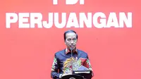 Top 3 Berita Hari Ini: Gaya Jokowi Kenakan Batik di HUT ke-50 PDI Perjuangan