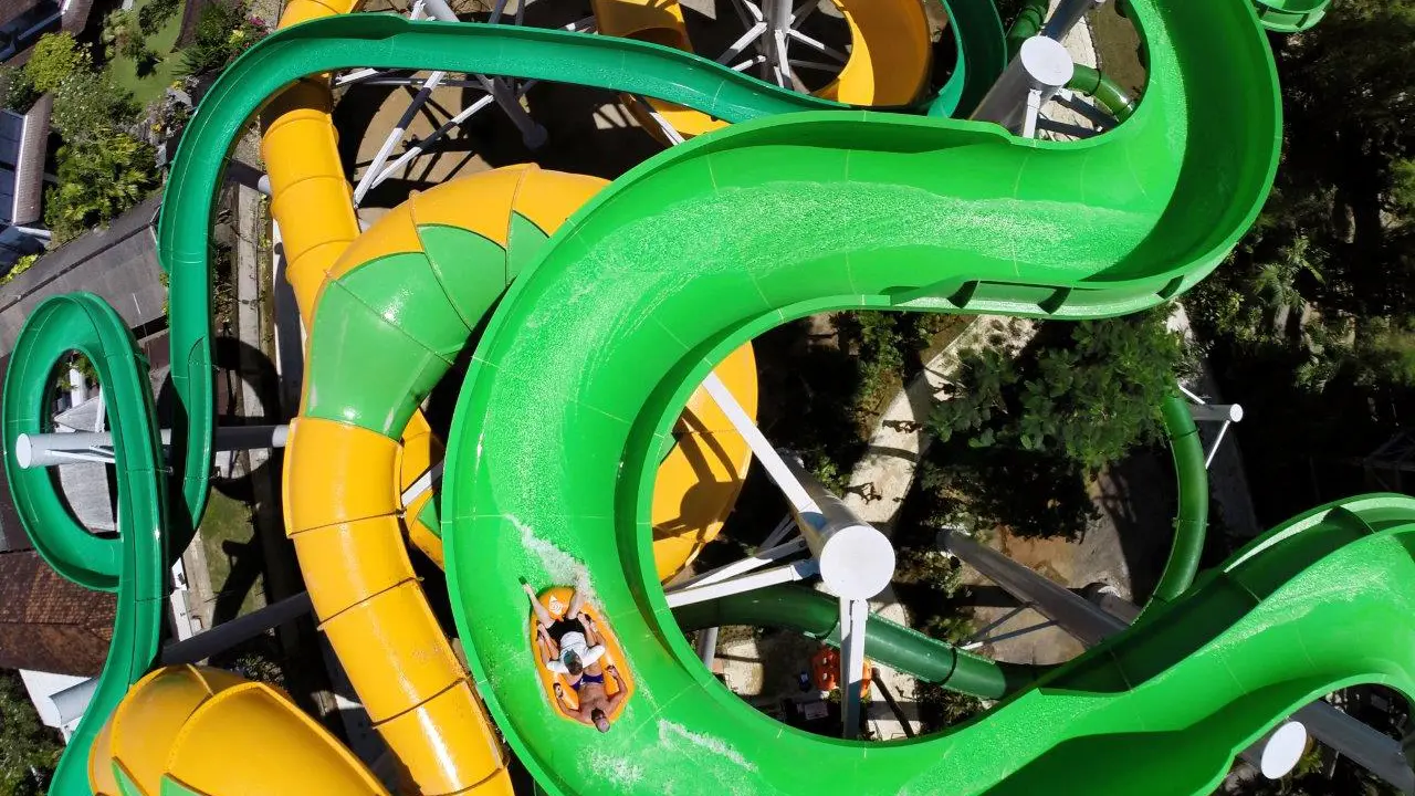 Illustrasi Waterpark