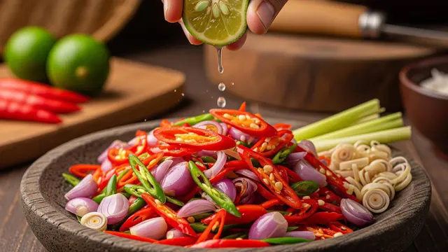 Cara Membuat Sambal Matah Anti Langu