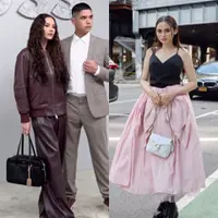 Alyssa Daguise dan Syifa Hadju saat Hadir di Fashion Week Internasional. [@alyssadaguise/@syifahadju]