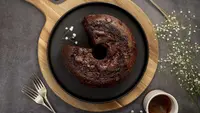 Cara Membuat Bolu Ketan Hitam Takaran Sendok di Magic Com yang Lembut