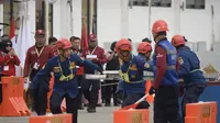 Aksi Seru Petugas Damkar dari 43 Daerah Unjuk Skill di Bontang
