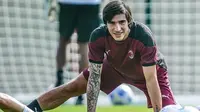 Sandro Tonali sudah berlatih dengan AC Milan setelah didatangkan dari Brescia dengan status pinjaman. (foto: instagram.com/sandrotonali)