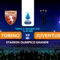 Torino vs Juventus. (Liputan6.com/Trie Yasni)