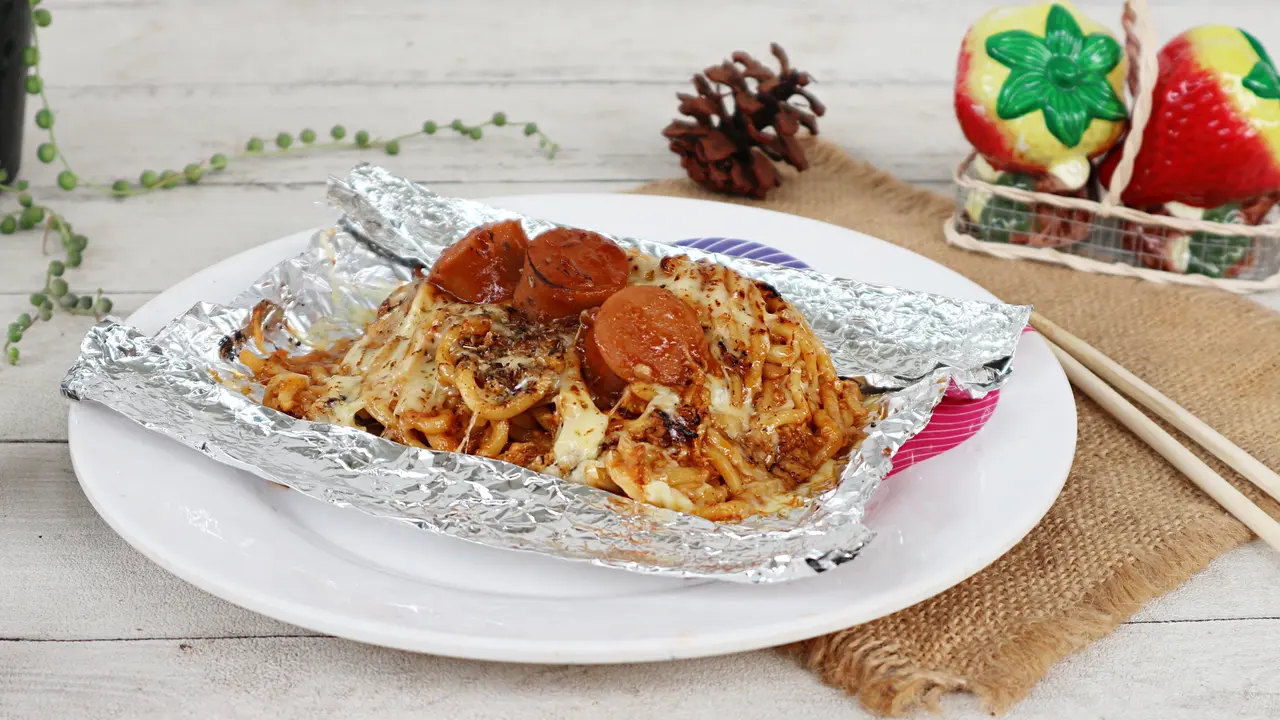 Resep mie bakar