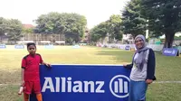 Muhammad Yusuf Jibril Al Quds merasa gembira mengikuti seleksi Allianz Explorer Camp 2019. (Bola.net/Fitri Apriani)