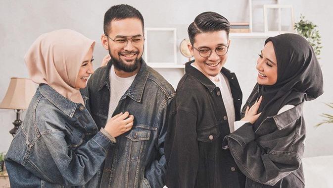 Keluarga kecil Zaskia dan Shireen Sungkar (Sumber: Instagram/shireensungkar)