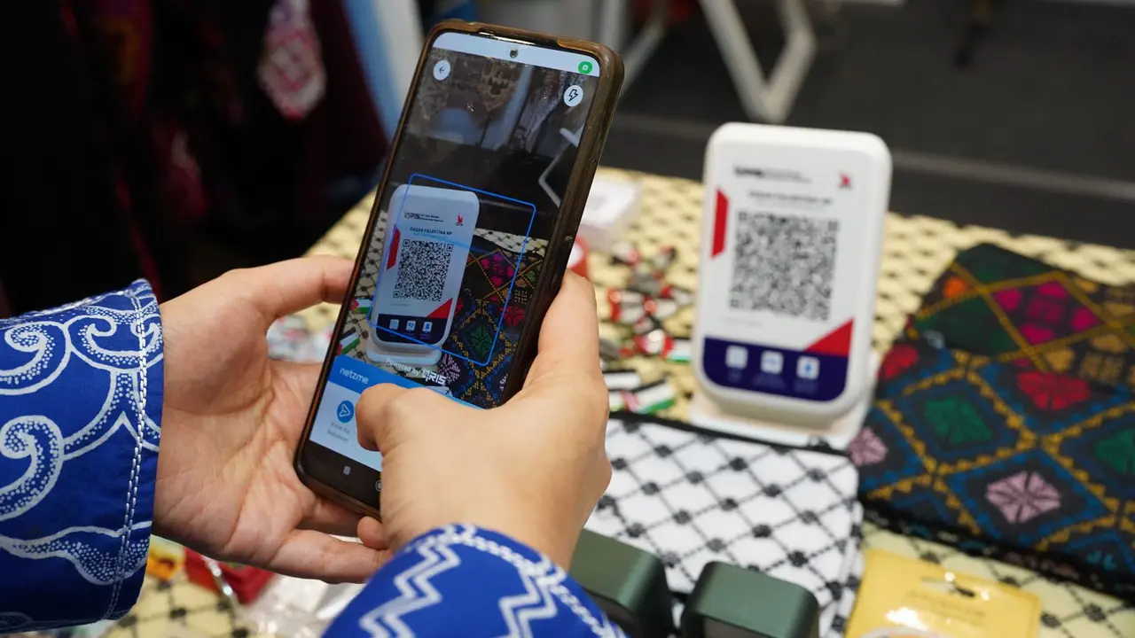 QRIS Soundbox di Pasar Jaya. Credit: Netzme