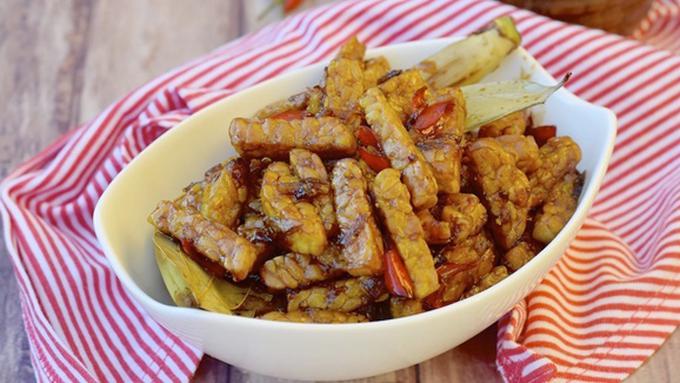  Resep  Kering Tempe  Saus Kecap Pedas Manis Enak Banget 