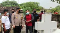 Polres Kota Surakarta menggandeng Balai Pemasyarakatan dalam kasus perusakan makam berbau intoleran di Solo. (Liputan6.com/ Ist)