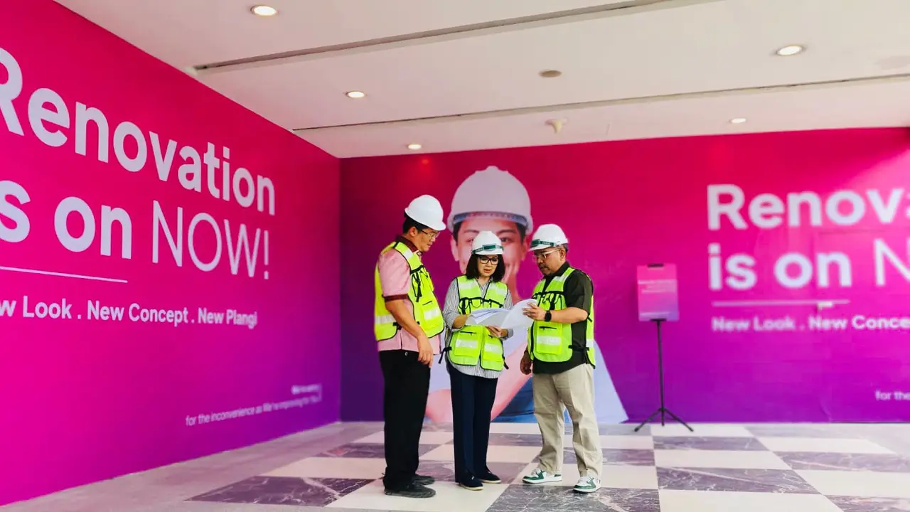 PT Lippo Mall Indonesia (LMI), pada hari ini Rabu, 1 November 2023, memulai proses renovasi The Plaza Semanggi. (Dok Lippo)