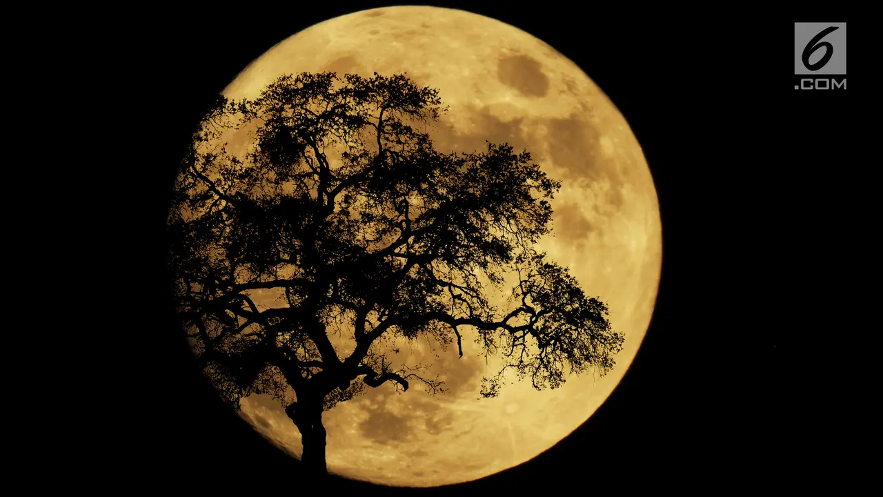 Gerhana Bulan atau Supermoon