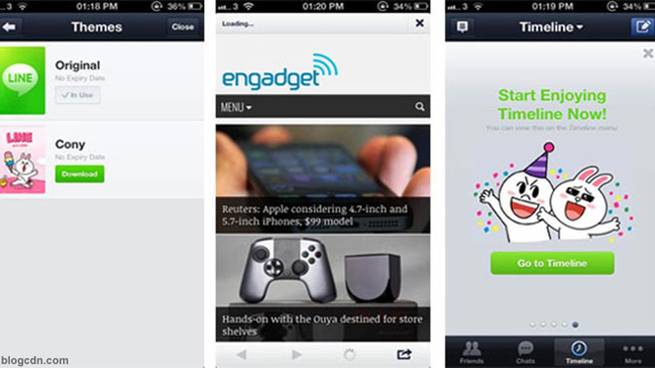 Update Line Untuk iOS Kini Dilengkapi Browser dan 3 Bahasa Baru