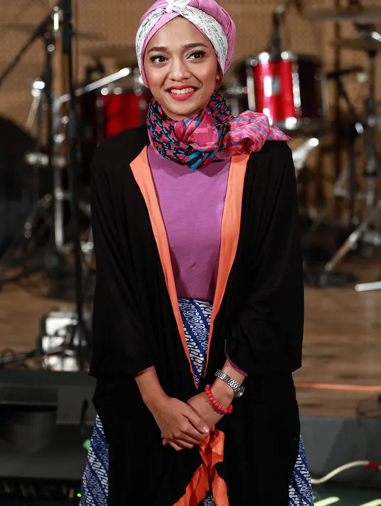 Beberapa tahun lalu, Chiki Fawzi perempuan ini biasa disapa, lebih dikenal sebagai salah satu animator serial Malaysia, Upin Ipin, yang sukses dibeberapa negara. (Deki Prayoga/Bintang.com)