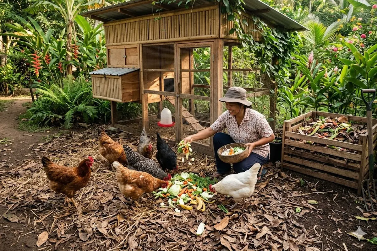 Ternak Kecil yang Bisa Memanfaatkan Sisa Sayur Dapur