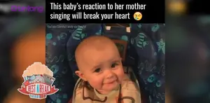 Bayi Ini Menangis Saat Dengar Ibunya Bernyanyi