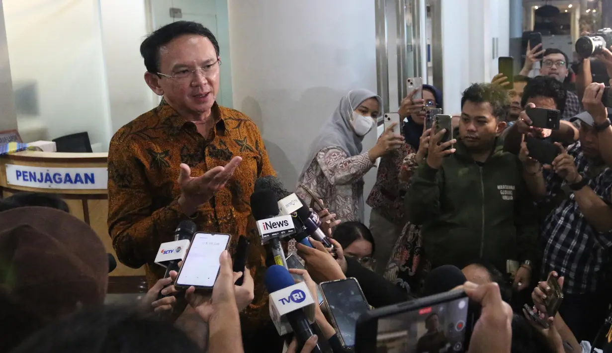 Dalam keterangannya, Ahok mengaku kinerja PT Pertamina (Persero) selama dirinya menjabat sebagai Komisaris Utama Pertamina pada 2019-2024 selalu bagus. (merdeka.com/Arie Basuki)