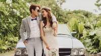 Lee Da Hee dan Se7en menikah. (Instagram/ se7enofficial)