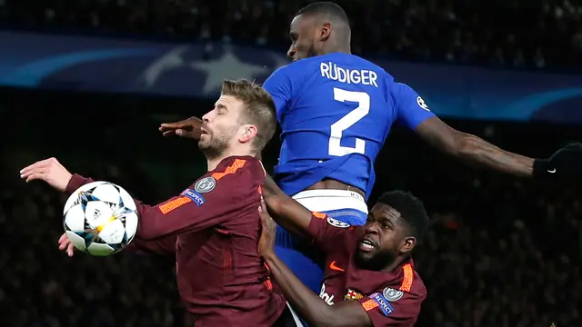 Barcelona dan Chelsea Berbagi Angka