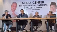 Juru Bicara Tim Pemenangan Nasional Ganjar-Mahfud, Tama S. Langkun. (Merdeka.com/Lydia Fransisca)