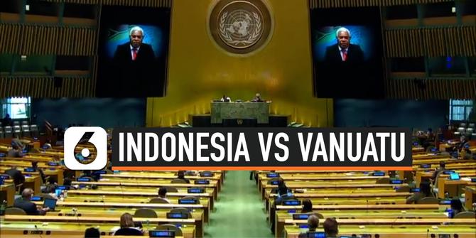 VIDEO: Indonesia Minta Vanuatu Setop Urusi Papua di Sidang PBB