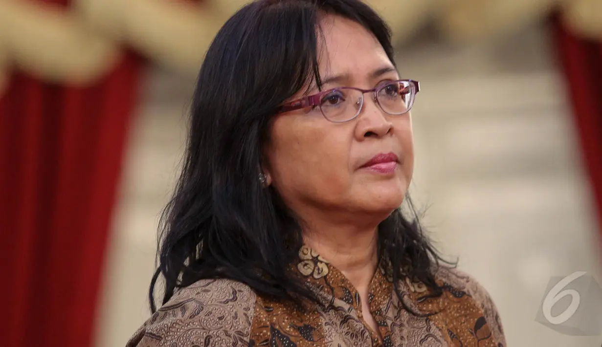 Ahli psikologi SDM dan pendidikan, Supra Wimbarti, M.SC, Ph.D. Foto diambil di Istana Negara, Jakarta, Senin (25/5/2015). (Liputan6.com/Faizal Fanani)